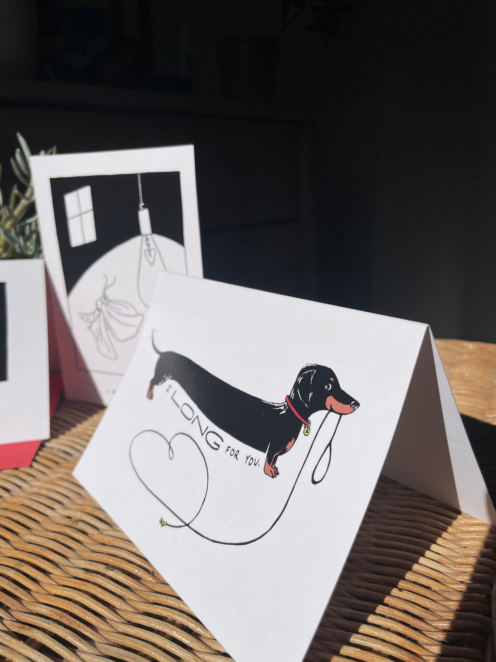 Dachshund Love Card