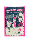 Warm Wishes - Screen Printed Holiday Card