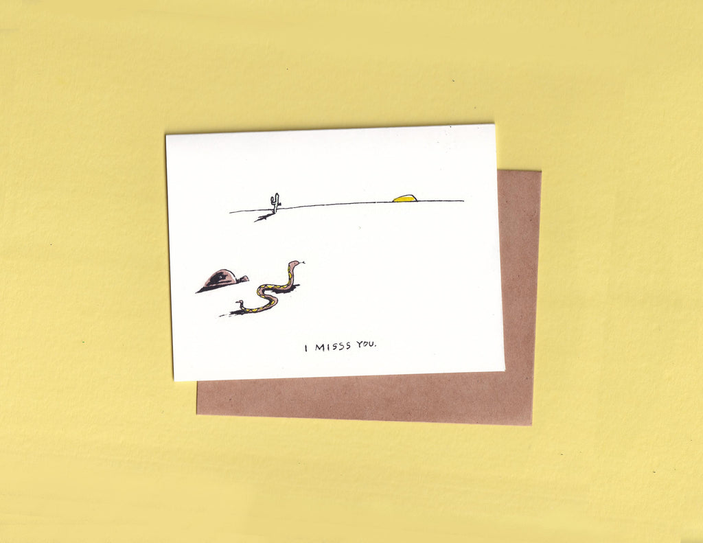 Faraway Snake Card