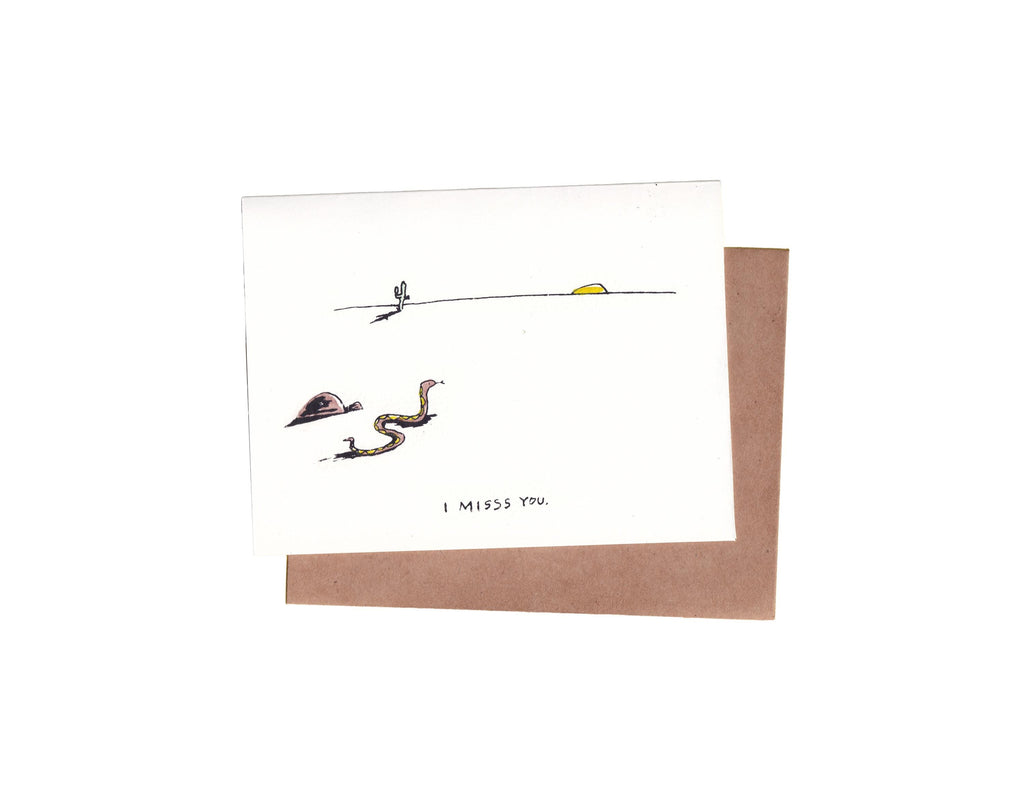 Faraway Snake Card