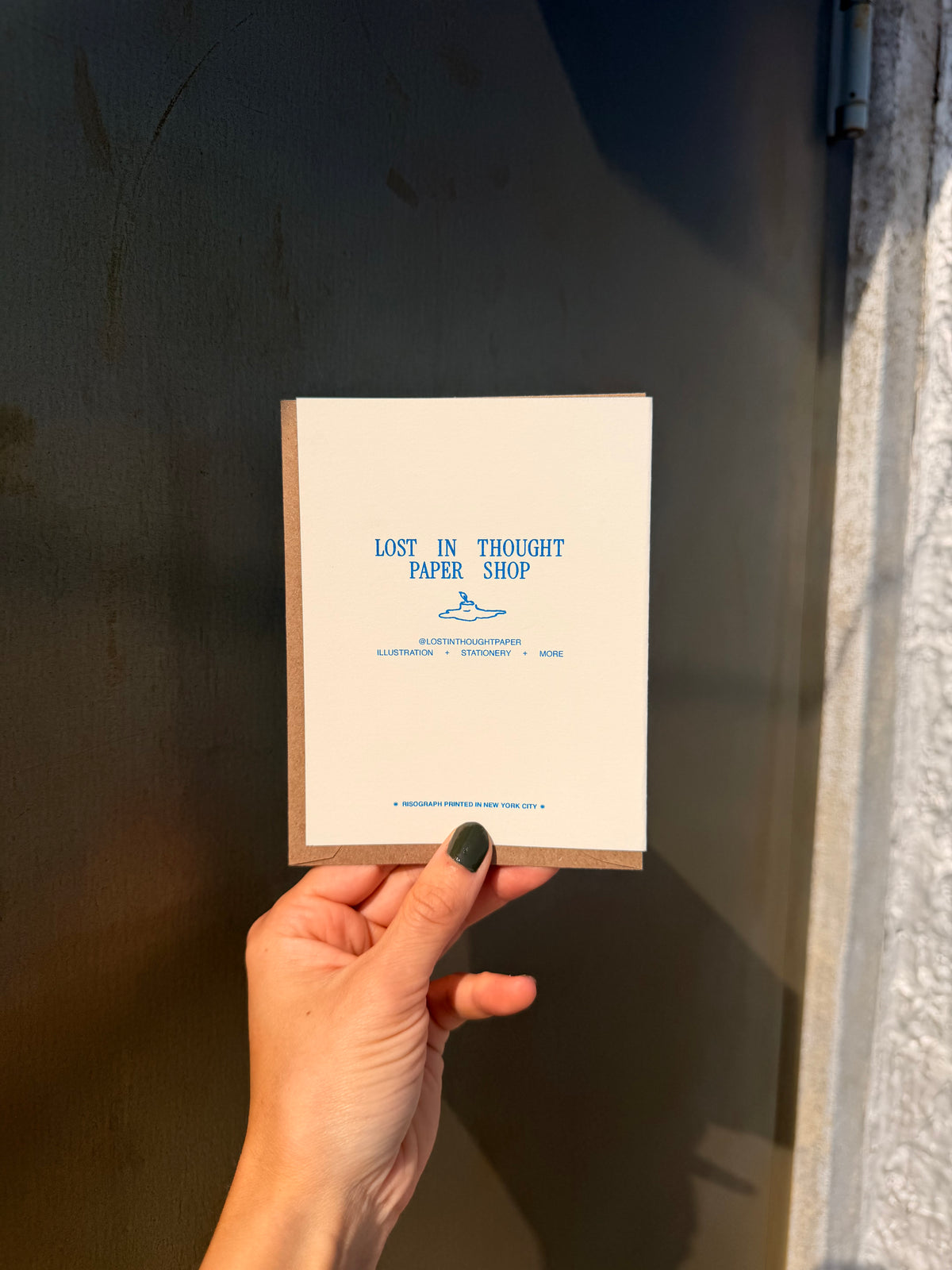 Thinking of You - Risograph Card
