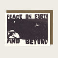 Peace on Earth and Beyond - Risograph Card