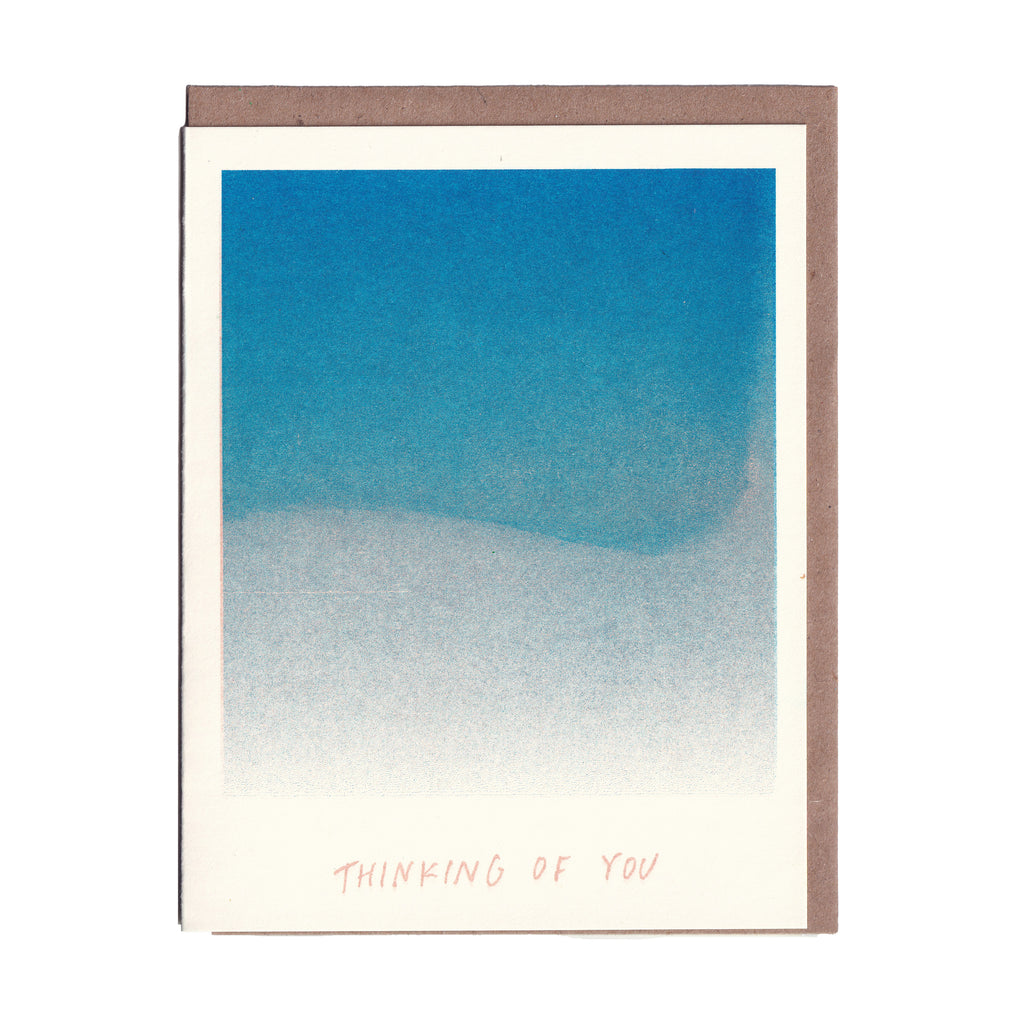 Thinking of You - Risograph Card